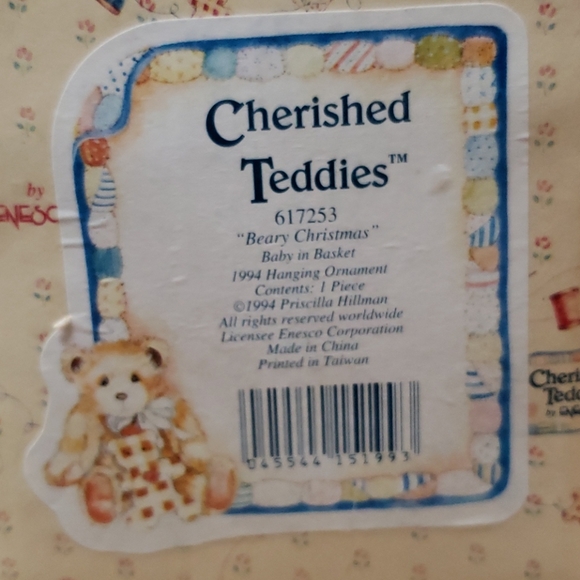 Cherished Teddies, Beary Christmas - Picture 6 of 7